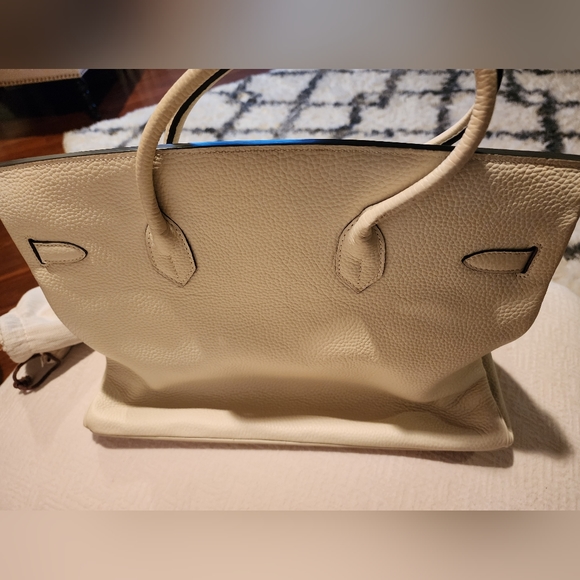 Beautiful Faux Birken  Handbag! - Picture 4 of 8